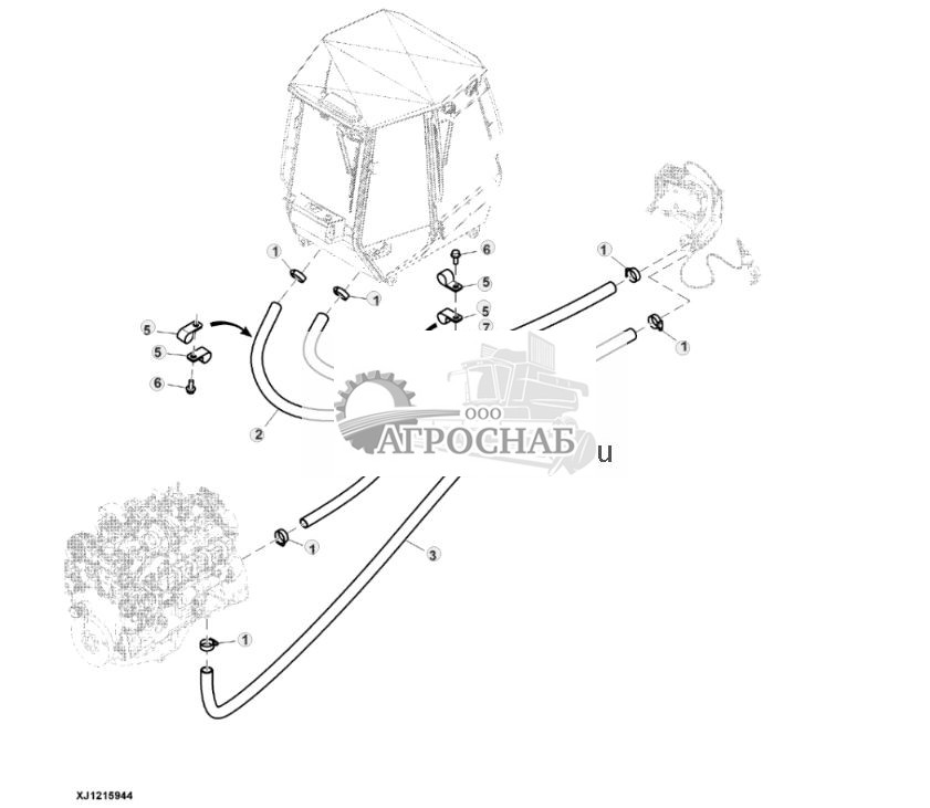 Hoses, Cab Heater W Engine Pre-Heater - ST790845 57.jpg